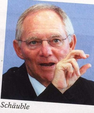 Ist Finanzminister Schäuble der Krise noch gewachsen?