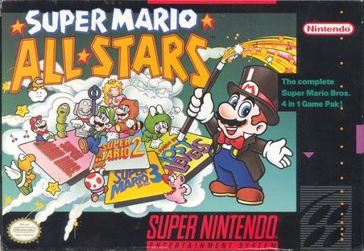 Super Mario All-Stars (alle Spiele nacheinander) [SNES]
