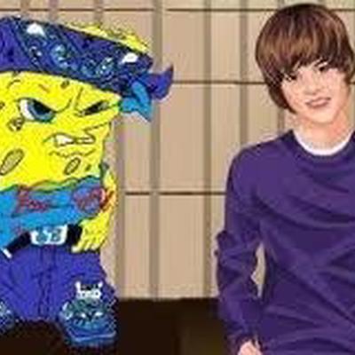Spongebob Schwammkopf VS Justin Bieber