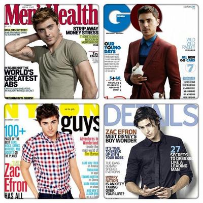 Welches Magazin Cover mit Zac Efron findet ihr am besten?