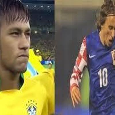 WM 2014-Duell (Eröffnungsspiel) Brasilien-Kroatien