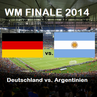 Deutschland vs. Argentinien - Wer wird Weltmeister?
