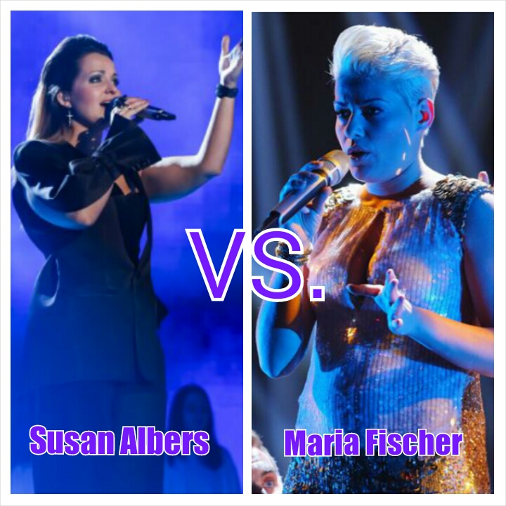 The Voice of Germany - 1. Battle: Susan Albers vs. Maria Fischer!