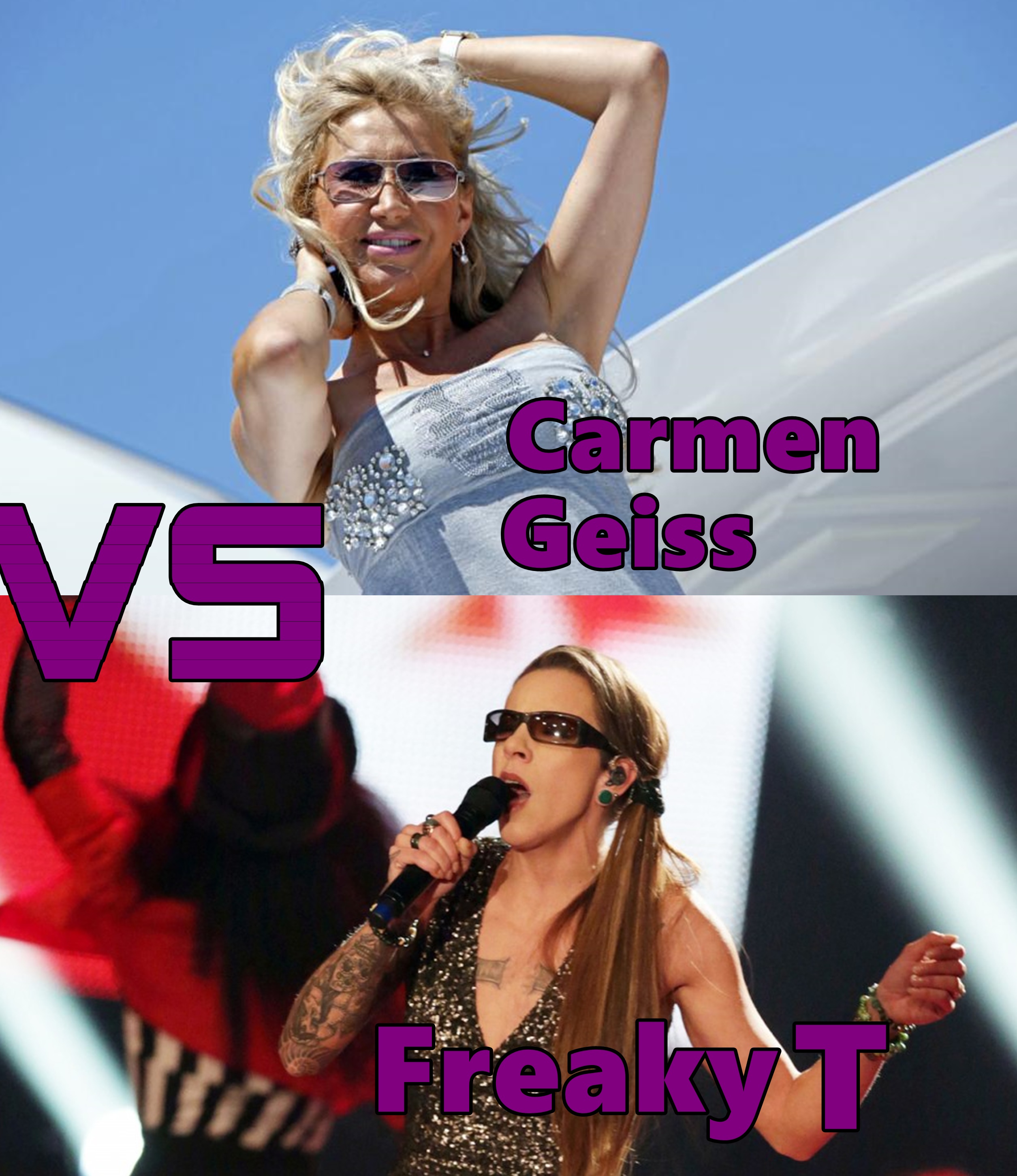 The Voice Of Germany - Die Battles 
Carmen Geiss vs. Freaky T