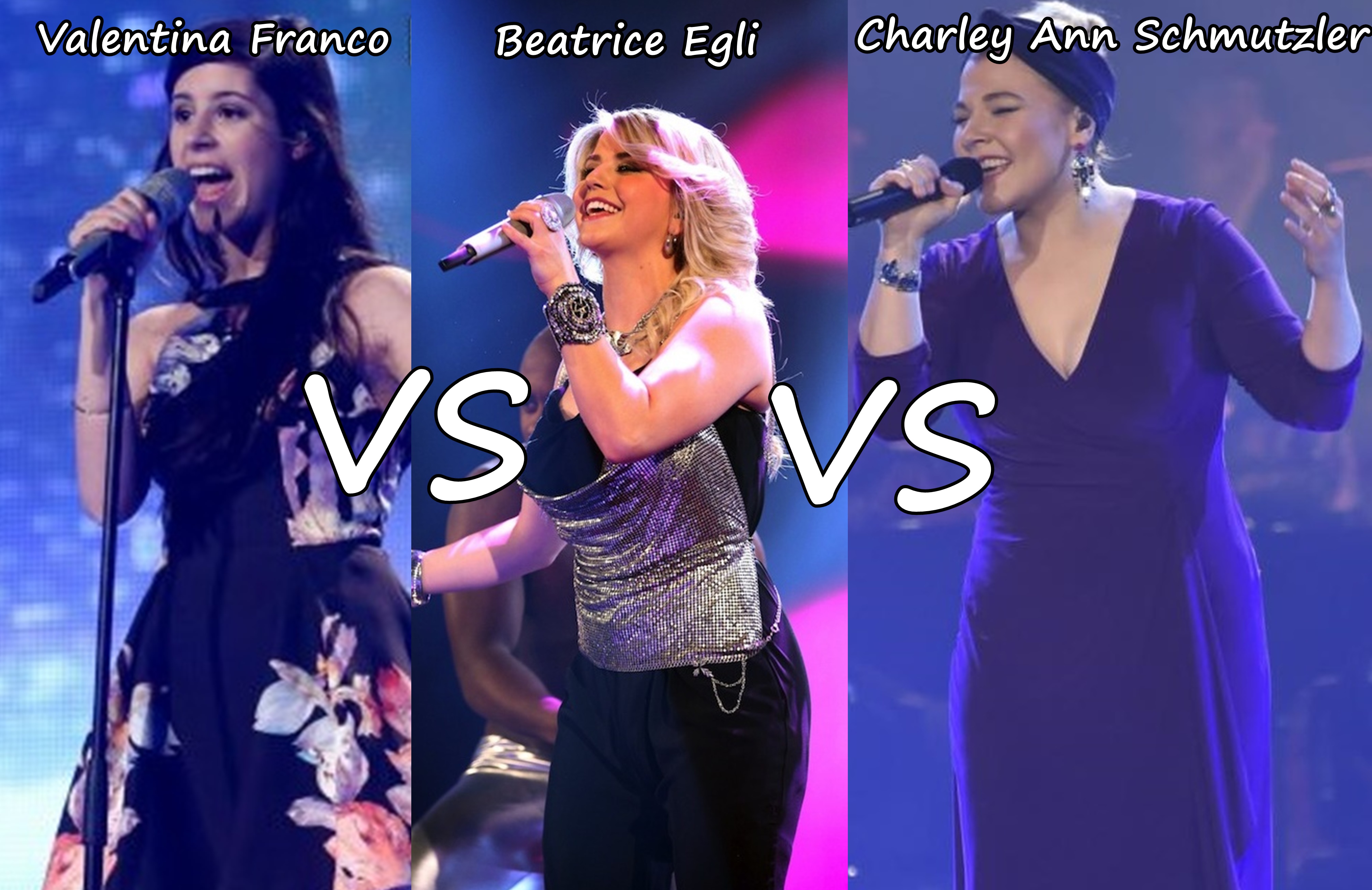 The Voice Of Germany - "Die Knockouts"
Valentina Franco vs. Beatrice Egli vs. Charley Ann Schmutzler
