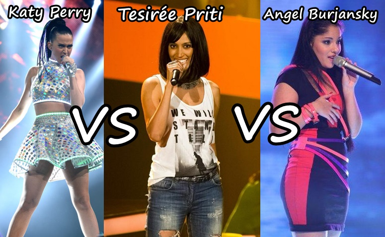 The Voice Of Germany - "Die Knockouts"
Katy Perry vs. Tesirée Priti vs. Angel Burjansky