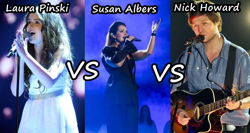 The Voice Of Germany - "Die Knockouts"
Laura Pinski vs. Susan Albers vs. Nick Howard