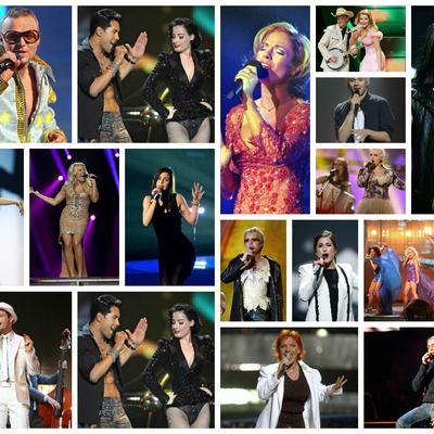 Eurovision Song Contest (2000-2015) - Bester Deutscher Teilnehmer im Finale - Top 16