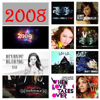 Bester Song seit 2000 // Runde 2 // Gruppe 5 // Part 2/2 // Jahr 2008 gegen 2009