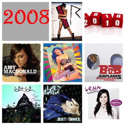 Bester Song seit 2000 // Runde 3 // Gruppe 5 // Part 2/2 // Jahr 2008 gegen 2010
