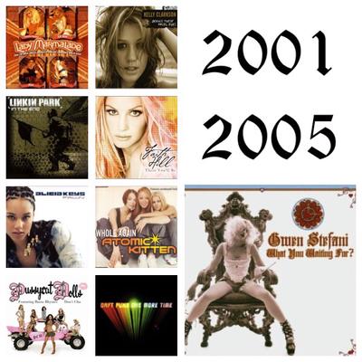 Bester Song seit 2000 // Runde 4 // Gruppe 2 // Jahr 2001 gegen 2005