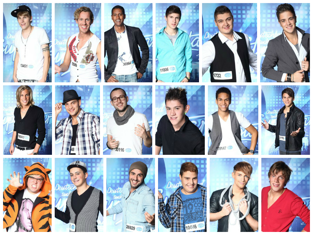 DSDS 2012: Bester Junge (Top 18)