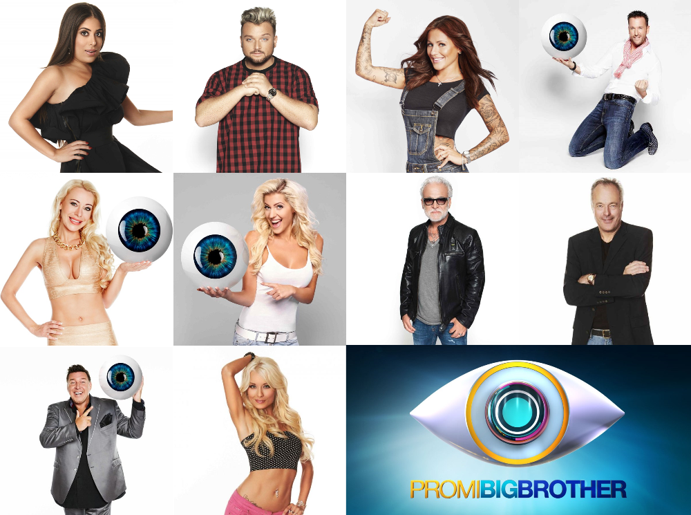 Promi Big Brother - Top 10 (2014 und 2015)