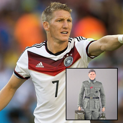 Bastian Schweinsteiger und die "Nazi-Puppe"