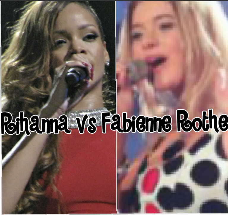 Voycer's The voice of Germany// Team Tim15 - 2. Live-Clashe - Rihanna vs Fabienne Rothe//