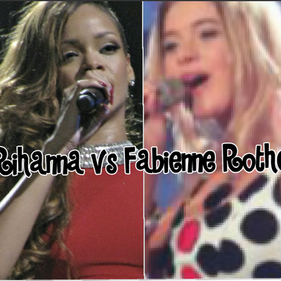 Voycer's The voice of Germany// Team Tim15 - 2. Live-Clashe - Rihanna vs Fabienne Rothe//