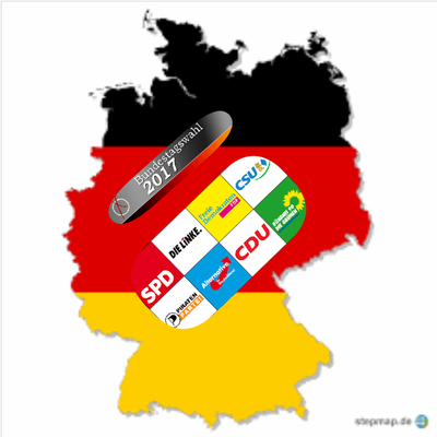 Welche Partei würdet ihr bei der Bundestagswahl 2017 wählen?
Wahlumfrage