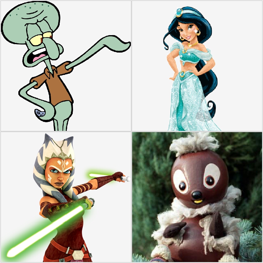 Bester Animations Charakter: Runde 1 & Gruppe 3