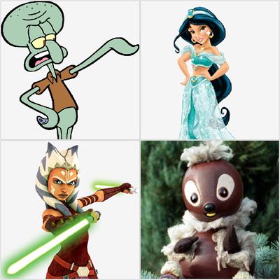 Bester Animations Charakter: Runde 1 & Gruppe 3