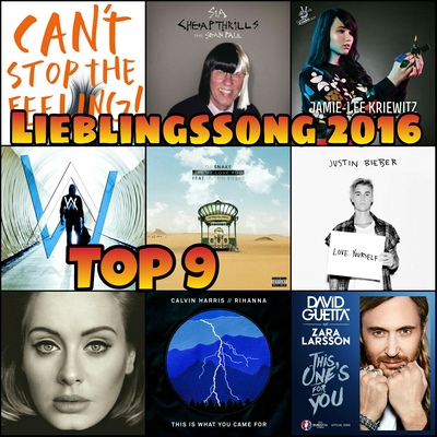 Lieblingssong 2016? -Top 9-