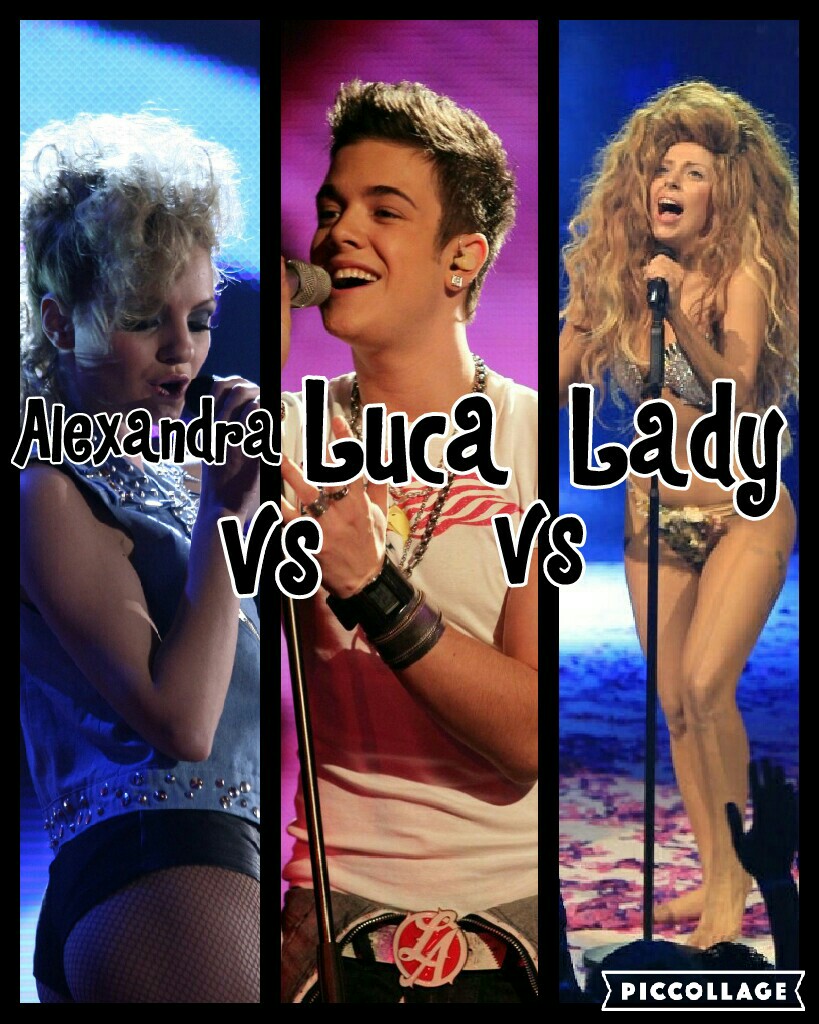 Voycer's The Voice of Germany 2017 // Knockouts - Team : lackimaster: Alexandra Stan vs. Luca Hänni vs. Lady Gaga //
