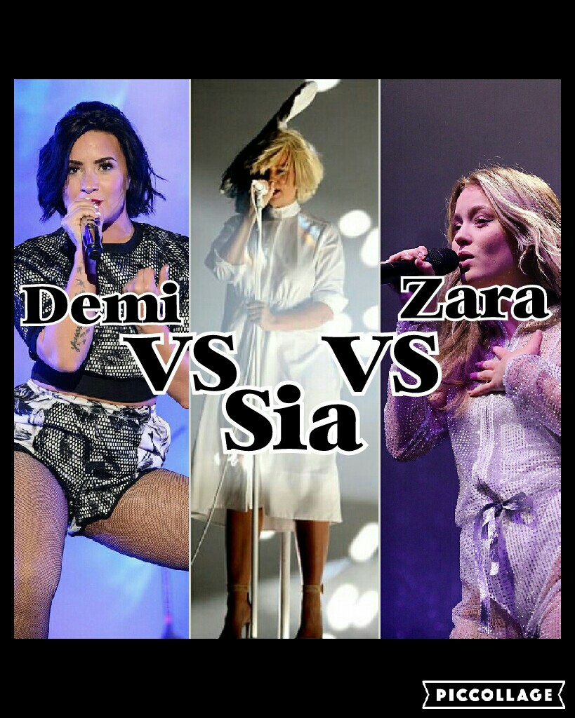 Opinionstar's The Voice of Germany 2018 // Knockouts - Team musicfreak97: Demi Lovato vs. Sia vs. Zara Larsson