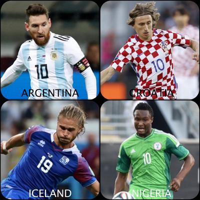 World Cup 2018 - Bester Fußballspieler 2018 -Group D-