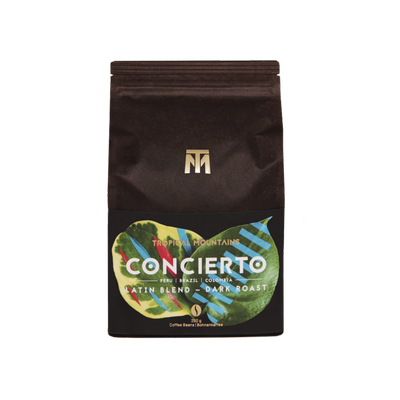 Teste die CONCIERTO Kaffeebohnen von Tropical Mountains!!